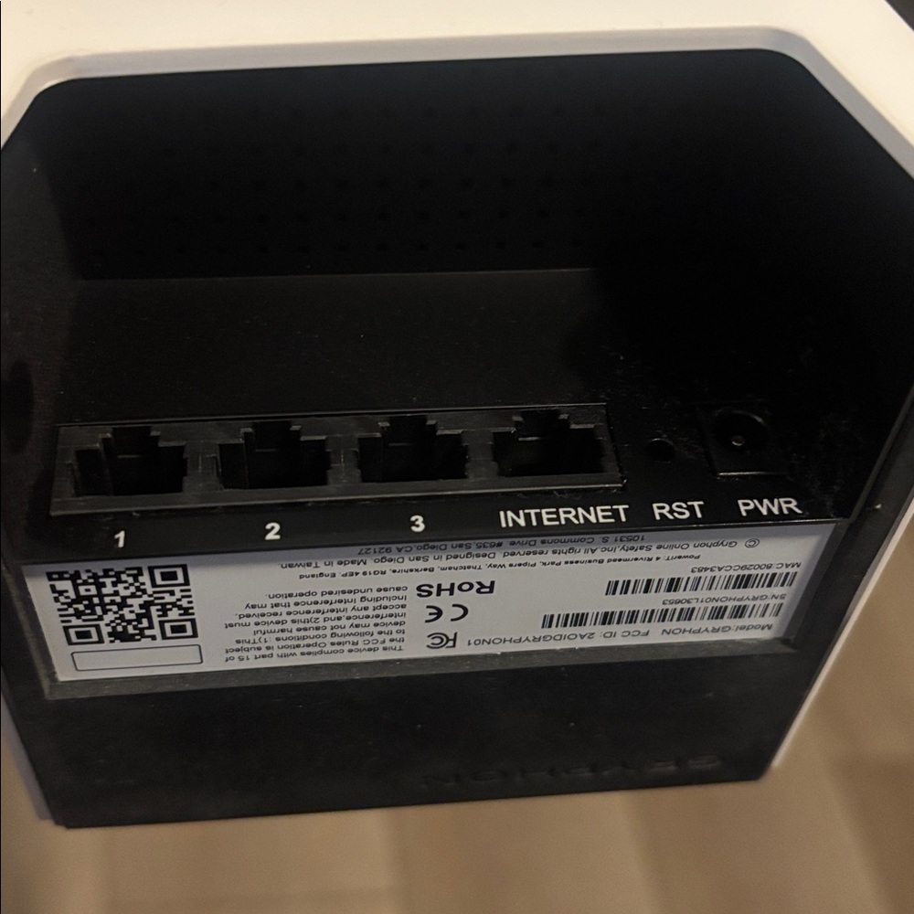 Gryphon Tower Super-Fast Mesh WiFi Router in like new condition. Home coverage! - Picture 4 of 4